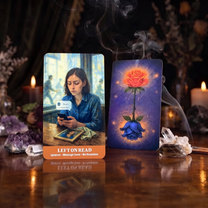 Messy Truth Oracle - 54 Intuitive Card Deck, Uncover Love Situations