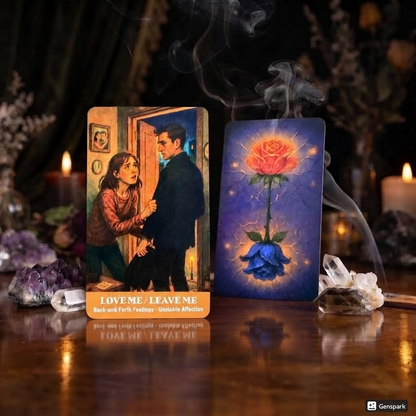 Messy Truth Oracle - 54 Intuitive Card Deck, Uncover Love Situations