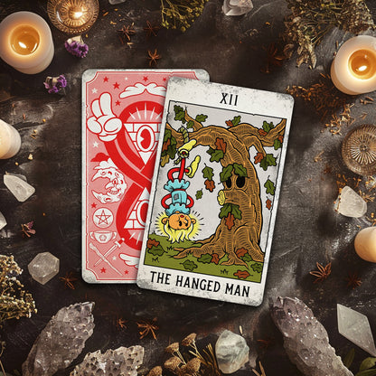 Mystical Medleys: A Vintage Cartoon Tarot Deck & Guidebook