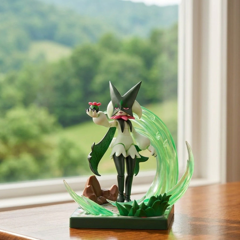 Blokees Pokemon Figures Meowscarada Building Blocks Assembling Model