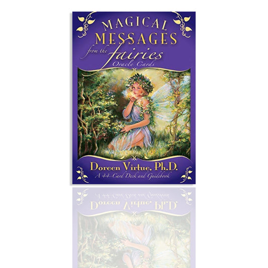 Magical Messages from the Fairies Oracle: 44 Oracle Cards & pdf guidebook - Doreen Virtue (small reprint version)