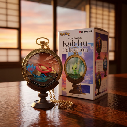 Re-ment Pokemon Kaichu Collection Pocket watch inspired collectibles