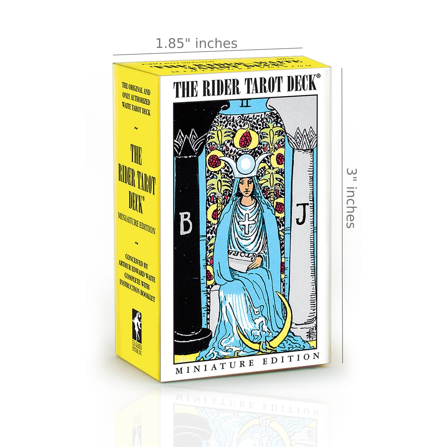 Mini Rider Waite Tarot Deck: 78 Mini Tarot Cards and Guidebook,