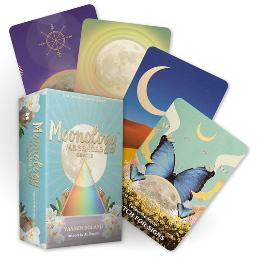 Moonology Messages Oracle Deck:  48 Oracle Deck and Guidebook