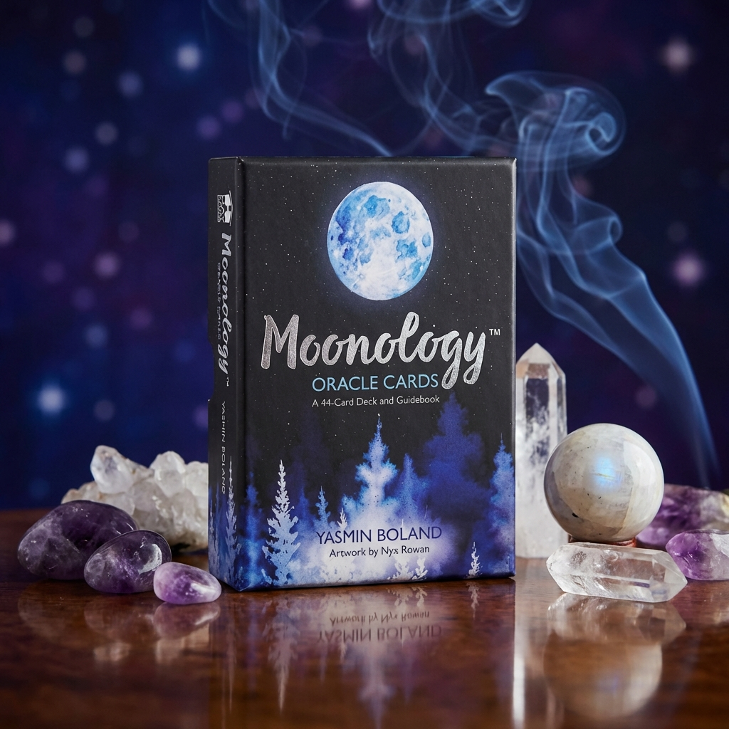 Moonology Oracle Deck: 44 Oracle Cards and Guidebook