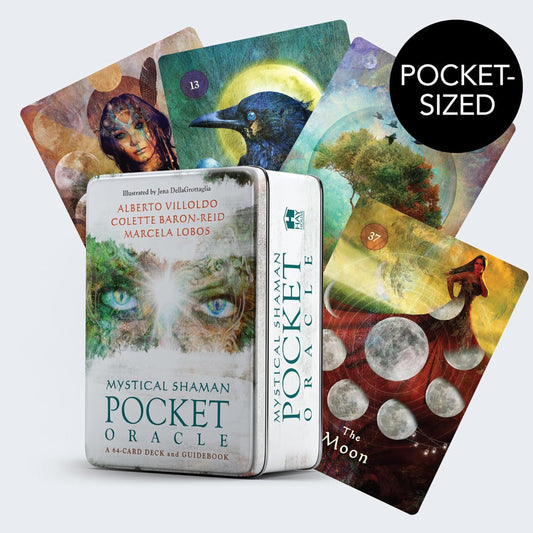 Mystical Shaman Pocket Oracle: 64 Pocket Sized Oracle Card Deck & Guidebook