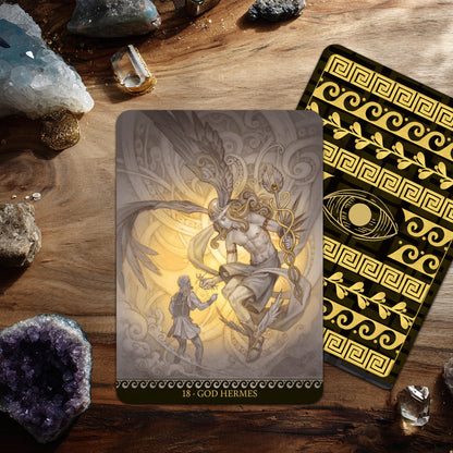 Odyssey Oracle: 36 Oracle Card Deck, each card depicts an episode from the Odyssey