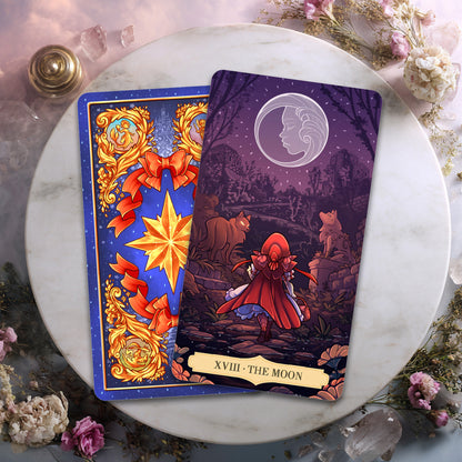 Once Upon a Time Tarot – Fairy Tale Inspired Tarot Deck & Guidebook