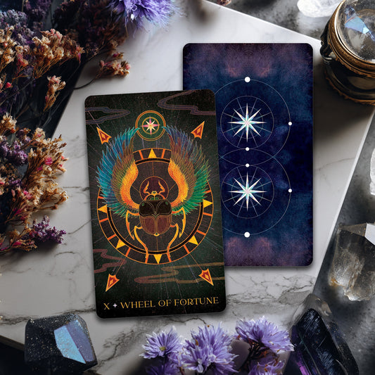 Oriens Animal Tarot Pocket Edition: 78 tarot card deck and guidebook