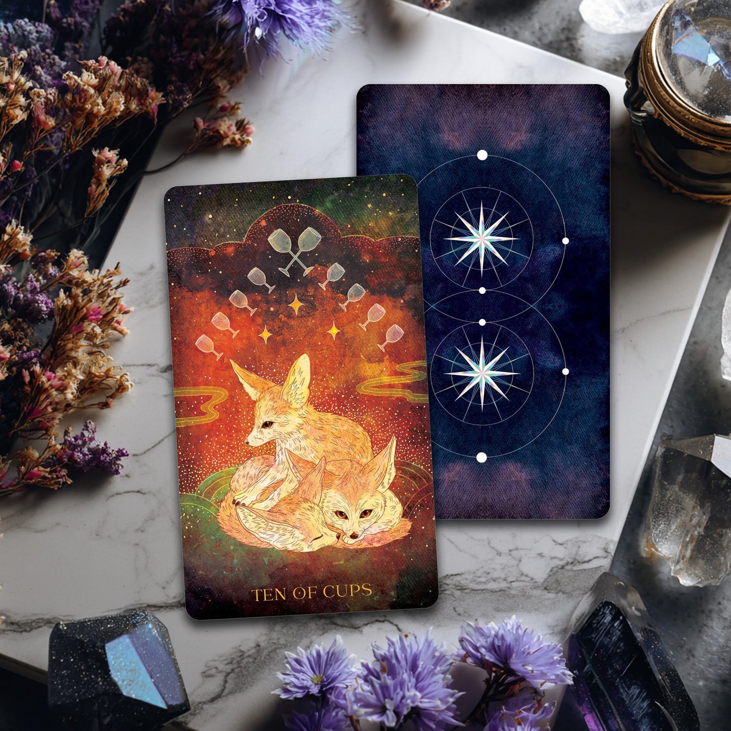 Oriens Animal Tarot Pocket Edition: 78 tarot card deck and guidebook