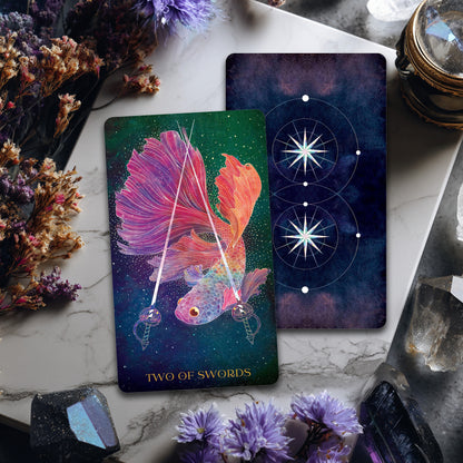 Oriens Animal Tarot Pocket Edition: 78 tarot card deck and guidebook