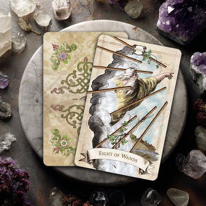 Old Style Tarot Deck & Book Set: Vintage Charm, Traditional Symbolism
