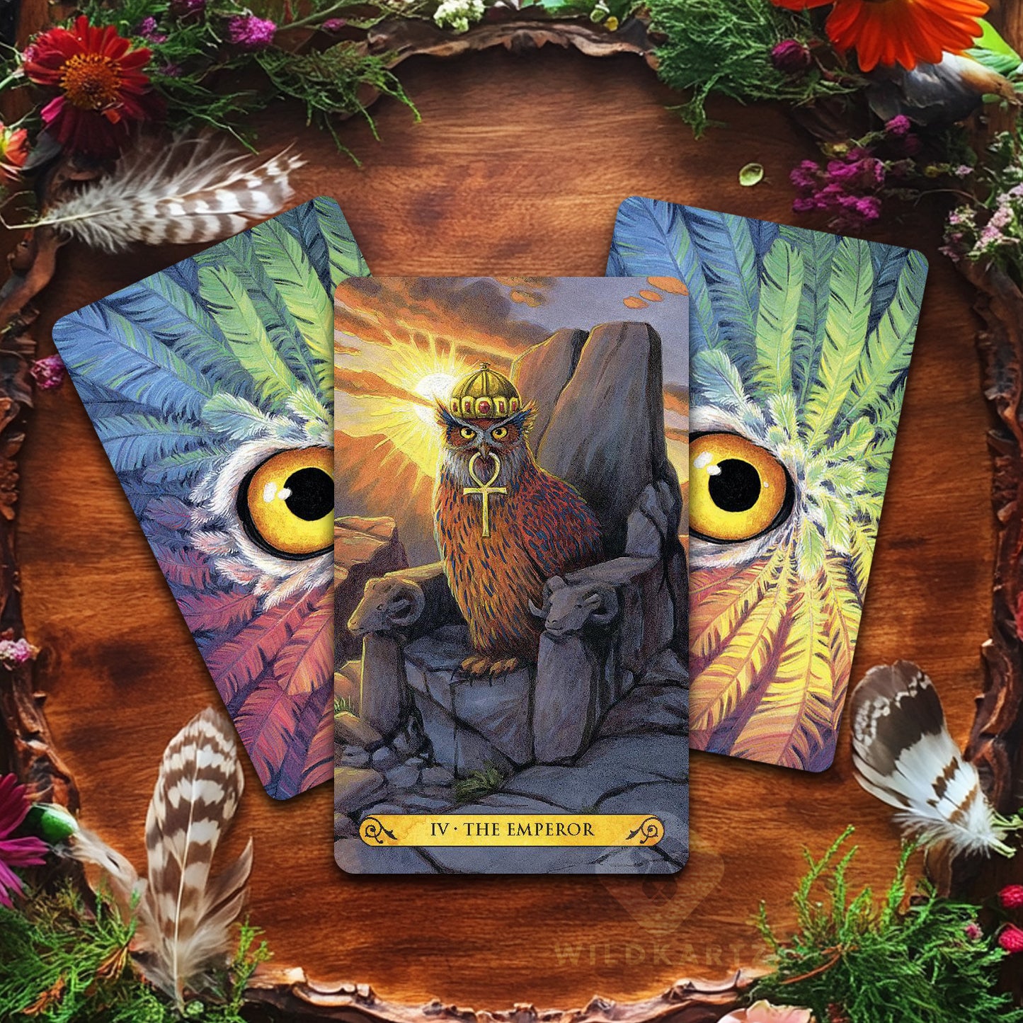 Tarot of the Owls: 78 Tarot Cards and Guidebook