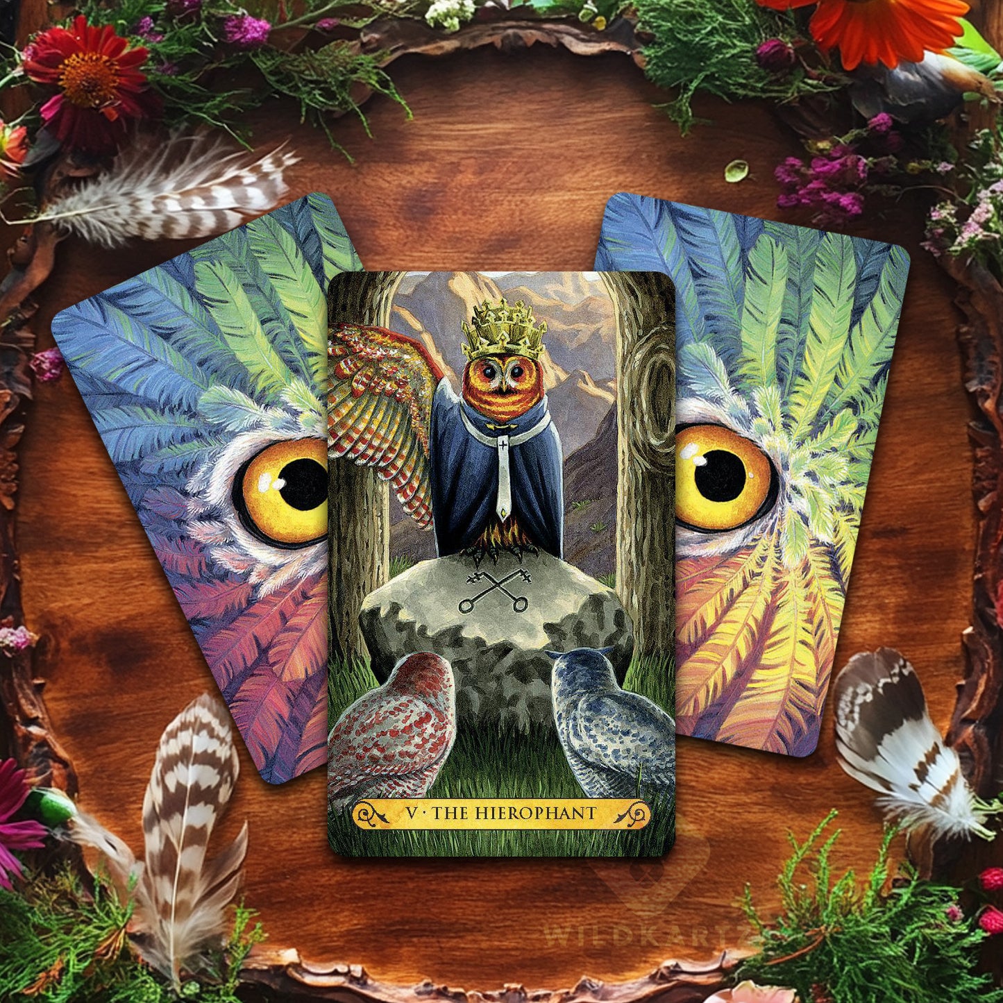 Tarot of the Owls: 78 Tarot Cards and Guidebook