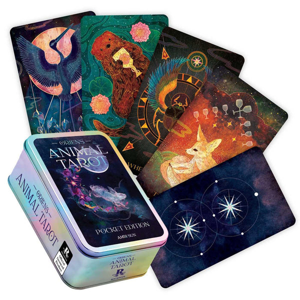 Oriens Animal Tarot Pocket Edition: 78 tarot card deck and guidebook
