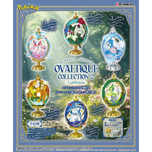Re-Ment Pokemon OVALTIQUE Collection # 2