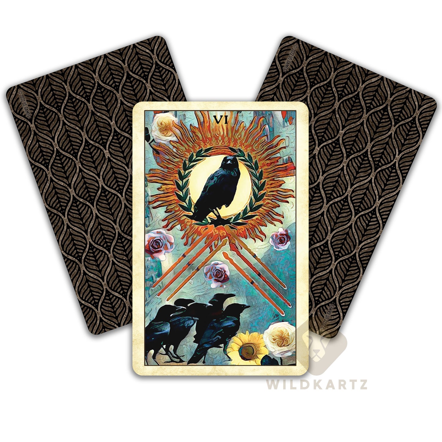 Crow Tarot Pocket Edition: 78 Tarot Card Deck & Guidebook