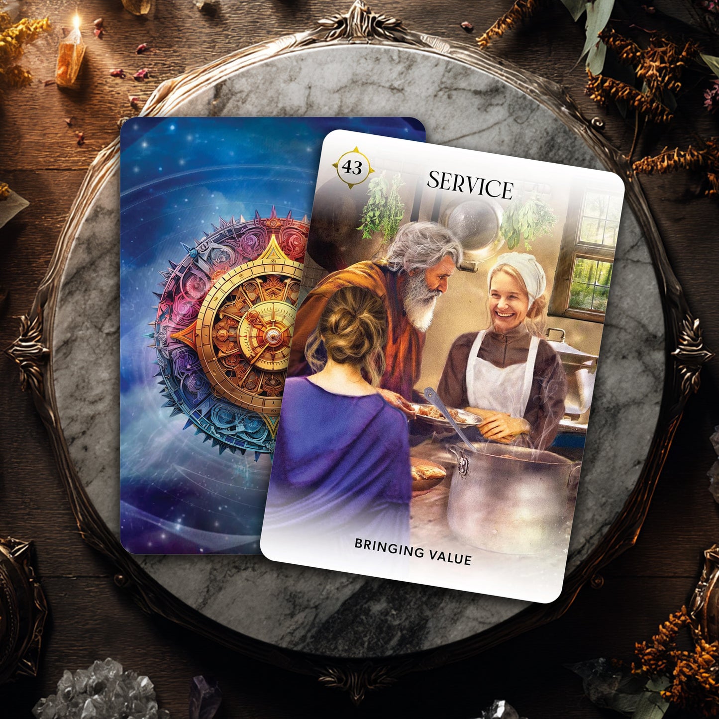 Past-Life Energy Oracle: A 44-Card Deck and Guidebook