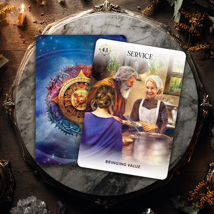 Past-Life Energy Oracle: A 44-Card Deck and Guidebook