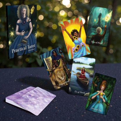 Practical Tarot – 78 Card Tarot Deck & Guidebook for Beginners and Intuitive Readings