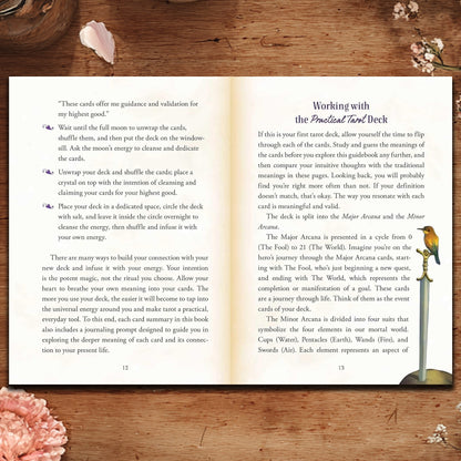 Practical Tarot – 78 Card Tarot Deck & Guidebook for Beginners and Intuitive Readings