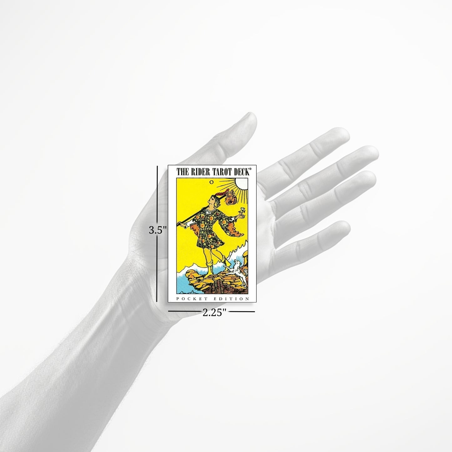 Pocket Rider Waite Tarot: 78 Pocket size tarot card Deck and guidebook