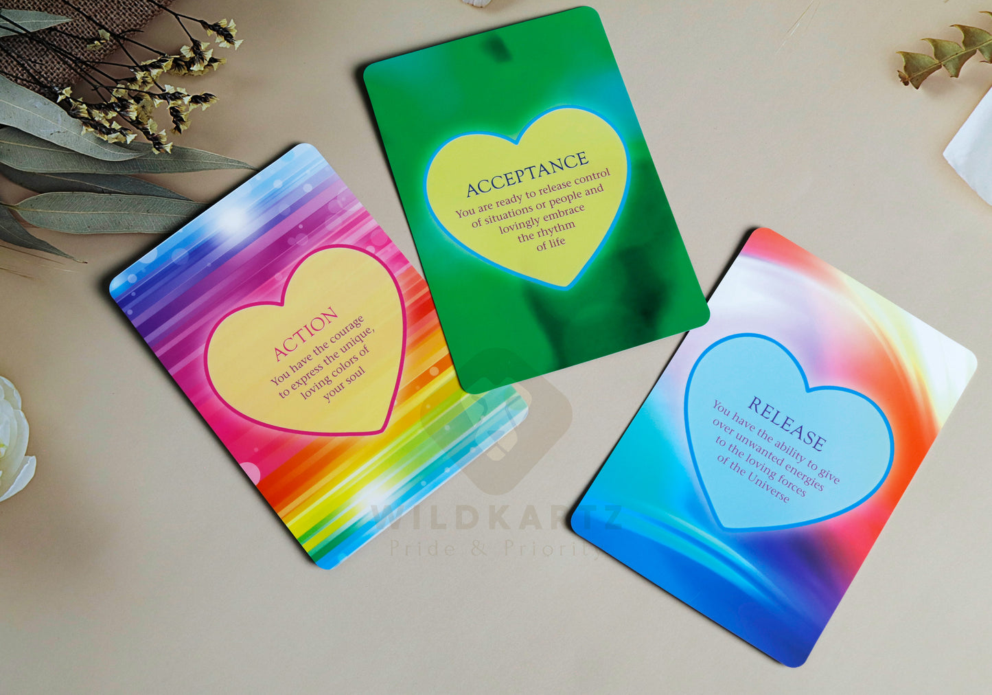 The Power of Love Activation Cards: 44 Oracle Cards & Guidebook