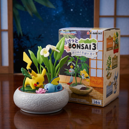 Re-ment Pokemon Pocket Bonsai 3 - With The Changing Seasons Collectible Figures