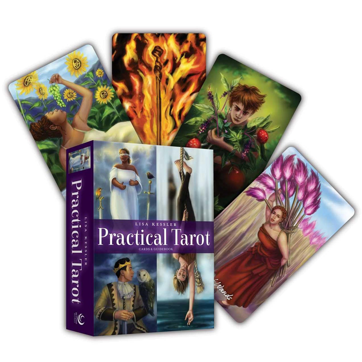 Practical Tarot – 78 Card Tarot Deck & Guidebook for Beginners and Intuitive Readings