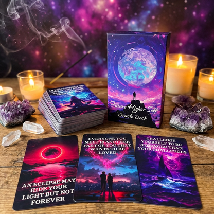 Future Higher Self Oracle: 56 Oracle Card Deck, Guide You On Your Life's Journey