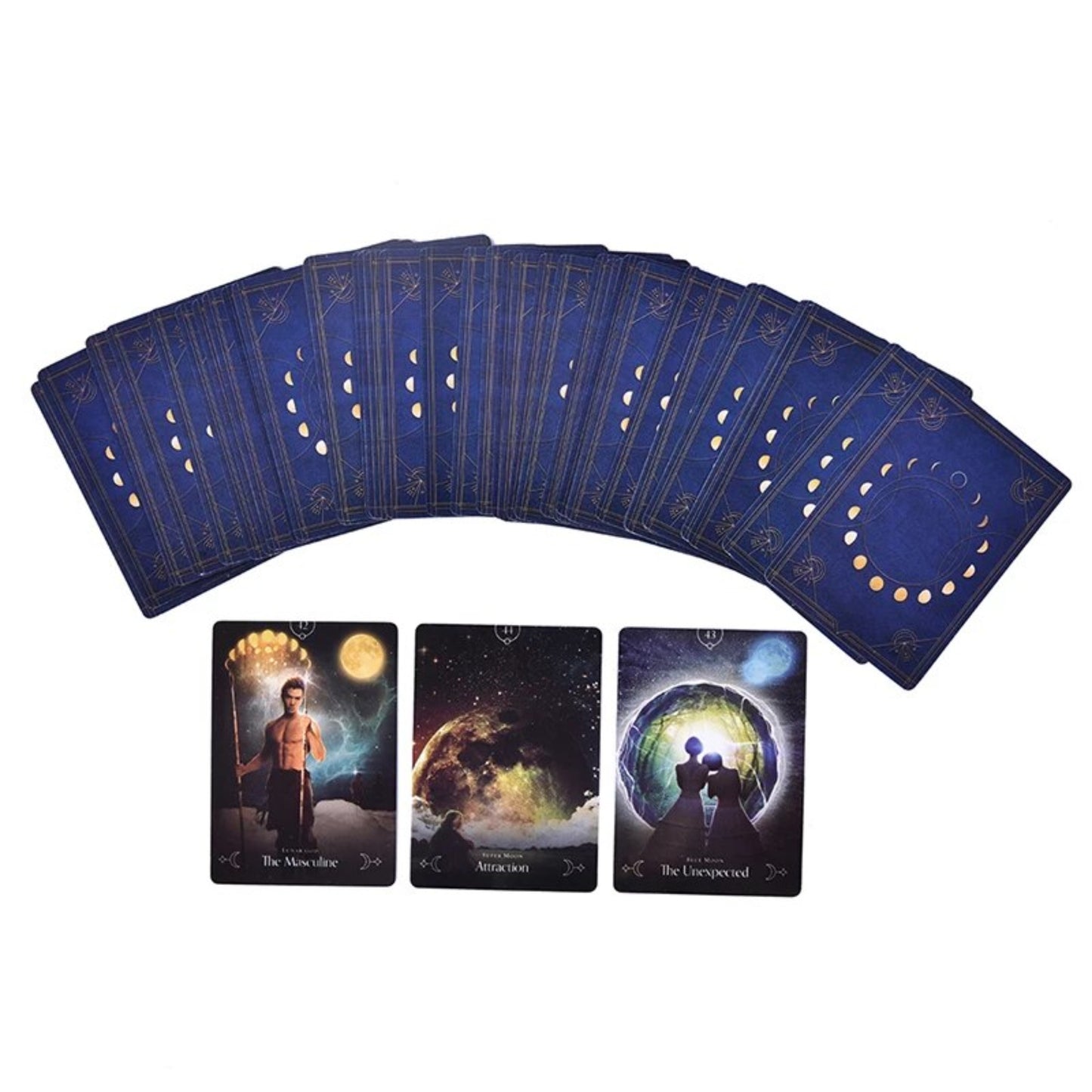 Queen of the Moon Oracle Deck: 44 Oracle Cards and Guidebook