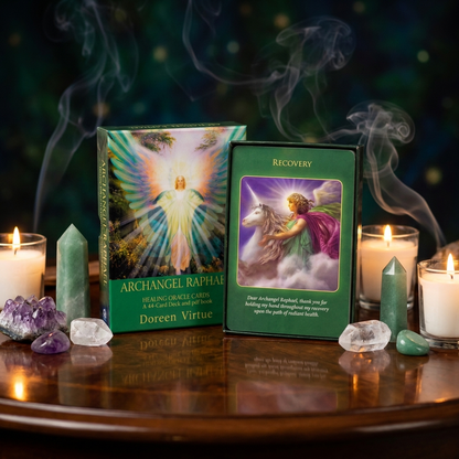 Archangel Raphael Healing Oracle Cards (reprint version)