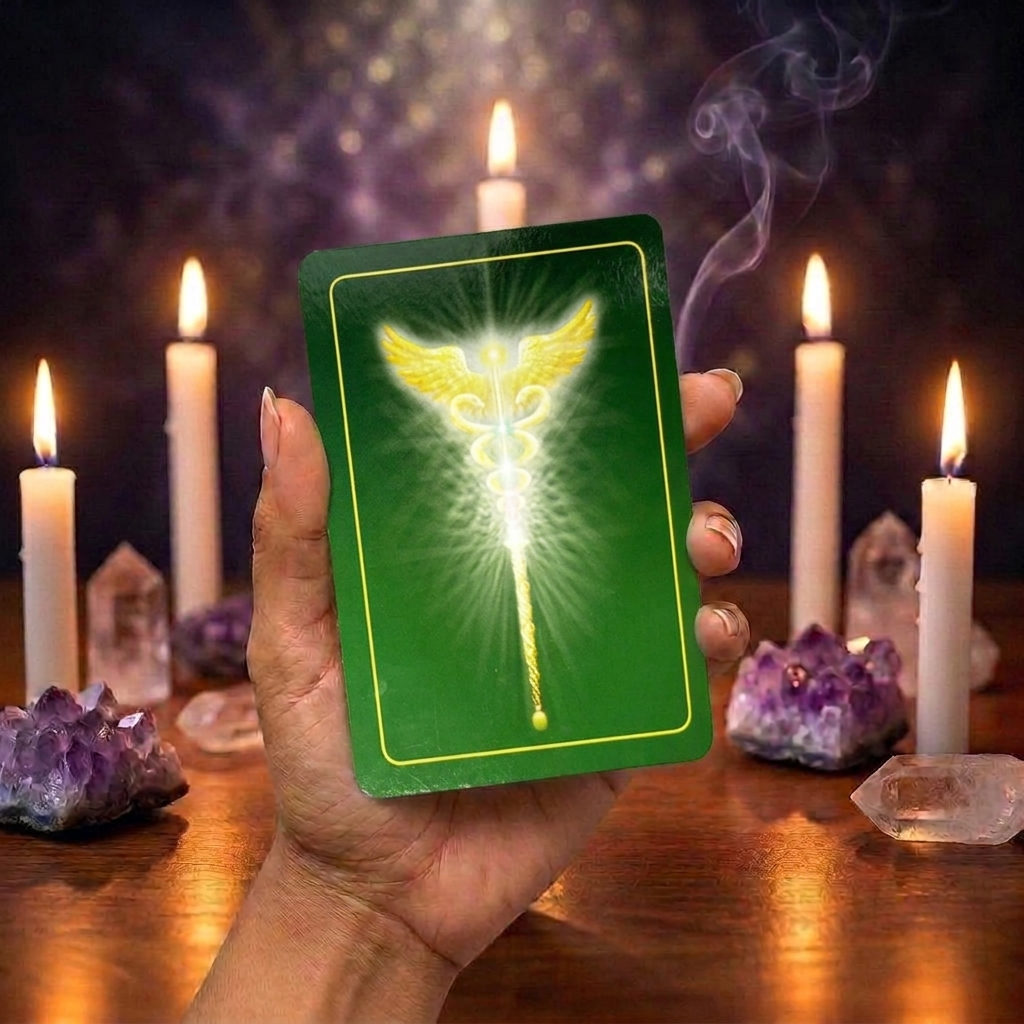 Archangel Raphael Healing Oracle Cards (reprint version)