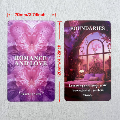 Romance and Love Oracle Cards: 50 Oracle Card Deck, A portal to the mysterious world of love
