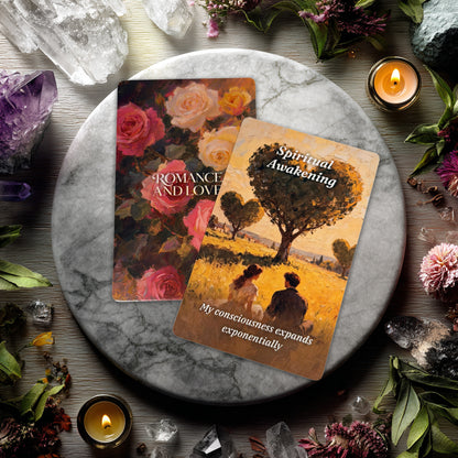 Romance And Love Mini Oracle Deck: 55 Intuitive Cards with Keywords and Messages