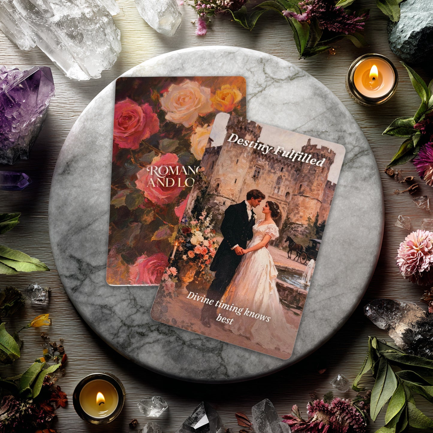 Romance And Love Mini Oracle Deck: 55 Intuitive Cards with Keywords and Messages