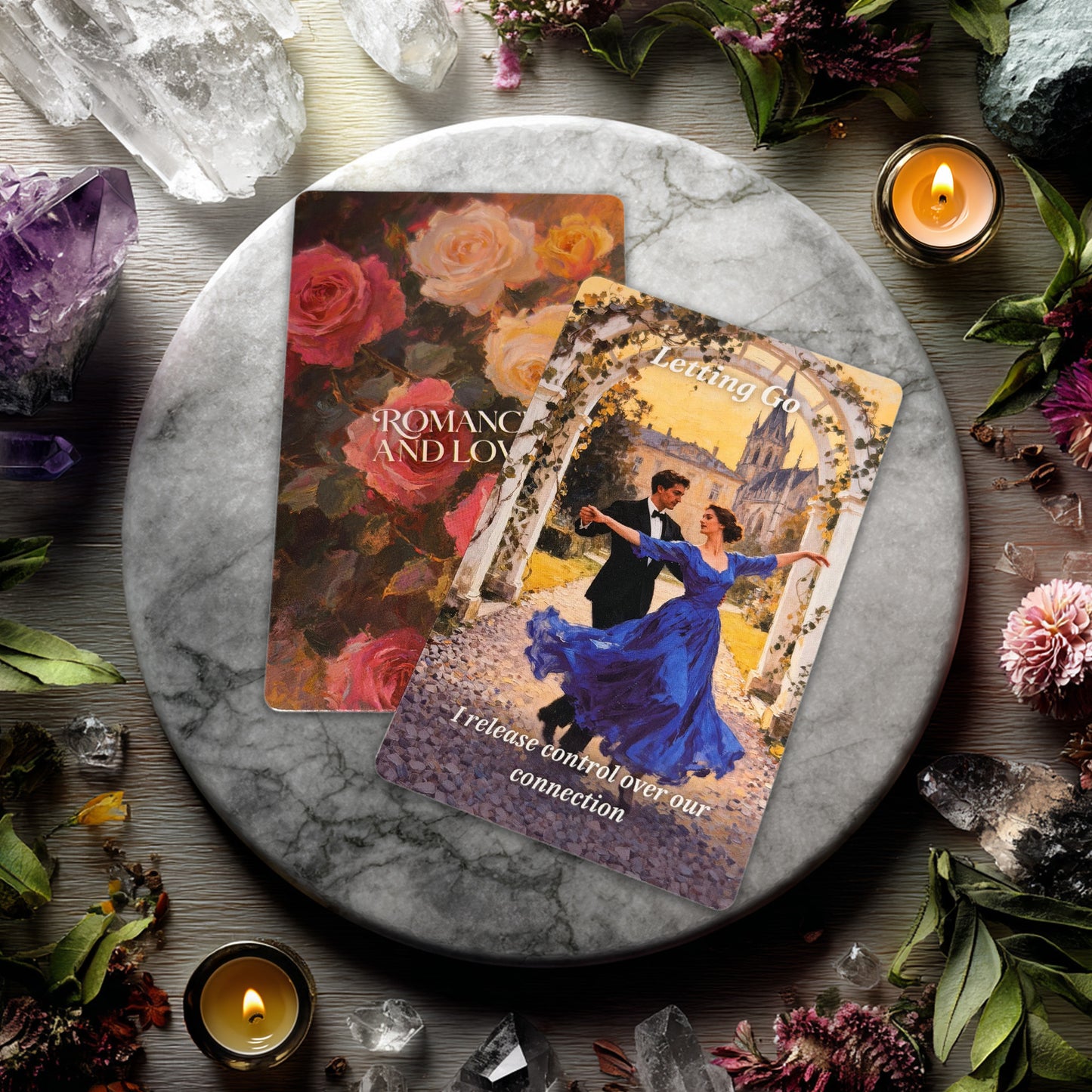 Romance And Love Mini Oracle Deck: 55 Intuitive Cards with Keywords and Messages