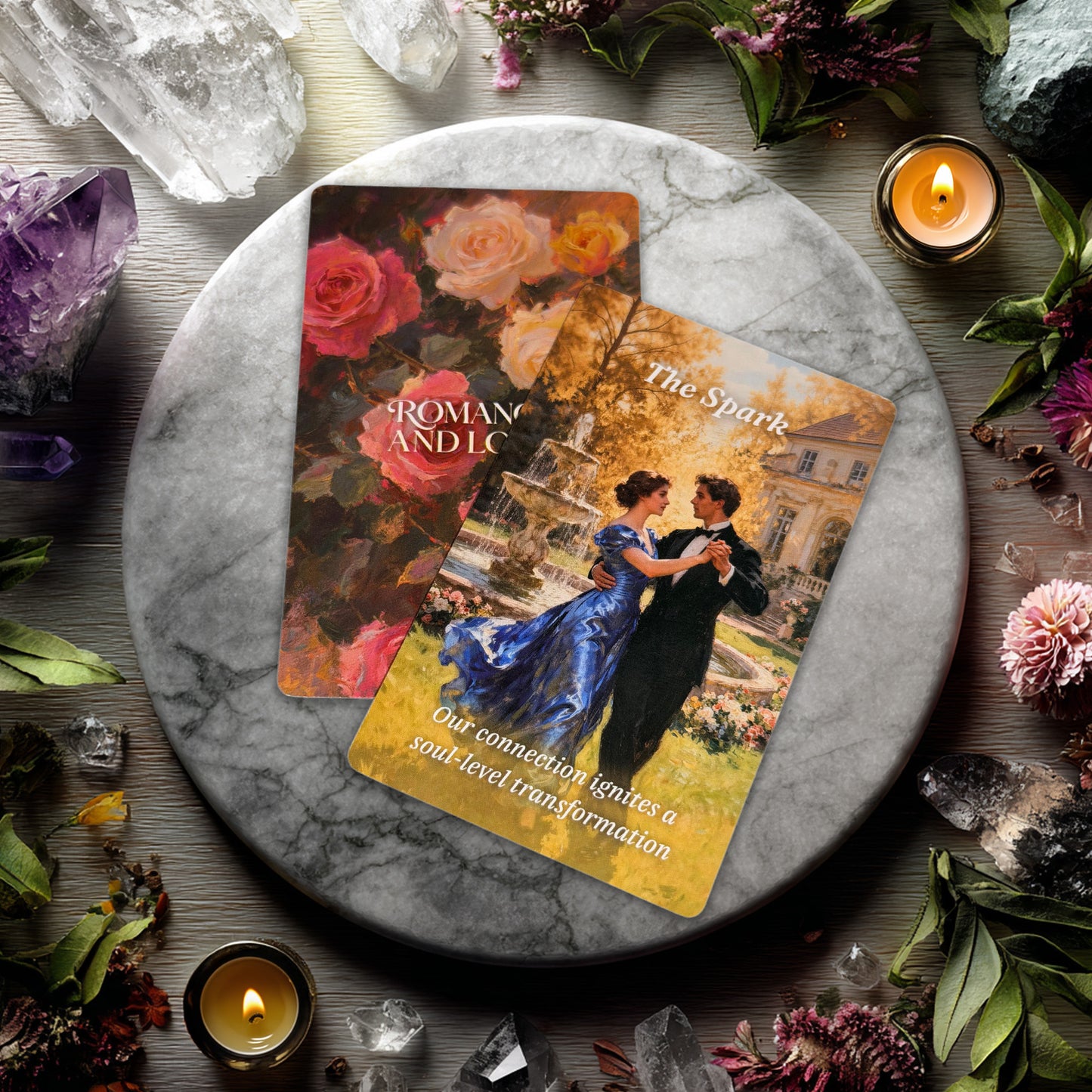 Romance And Love Mini Oracle Deck: 55 Intuitive Cards with Keywords and Messages