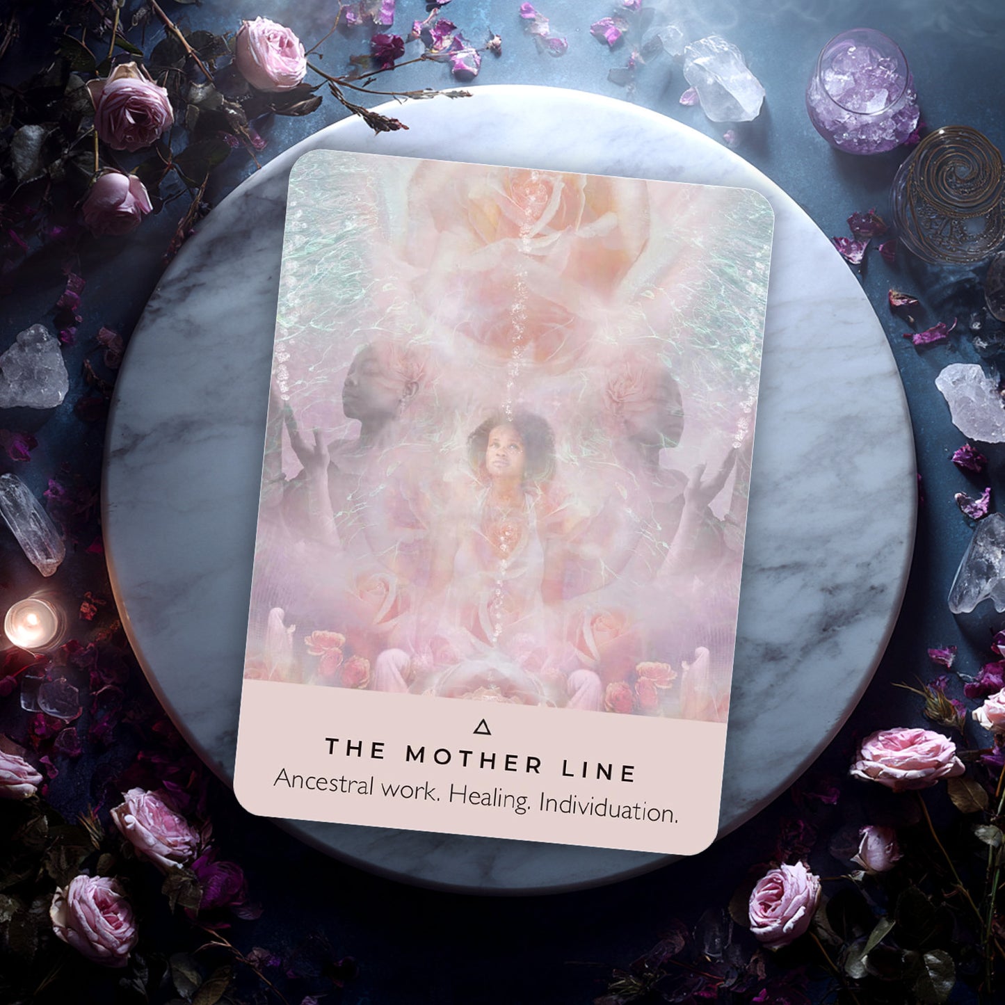 The Rose Oracle Deck: 44 Beautiful Oracle Cards & Guidebook