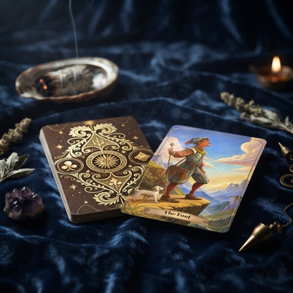 Tarot Renaissance Painting Theme - Deck and Guidebook