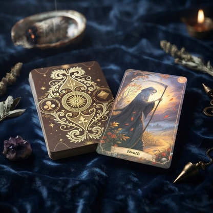Tarot Renaissance Painting Theme - Deck and Guidebook