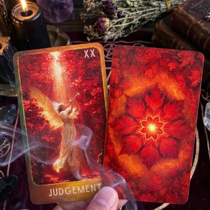 Red Maple Tarot -  A Sacred tarot of Light and Autumn Fire