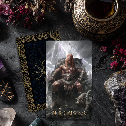 Runic Tarot Deck – Norse Mythology & Rune Wisdom Divination