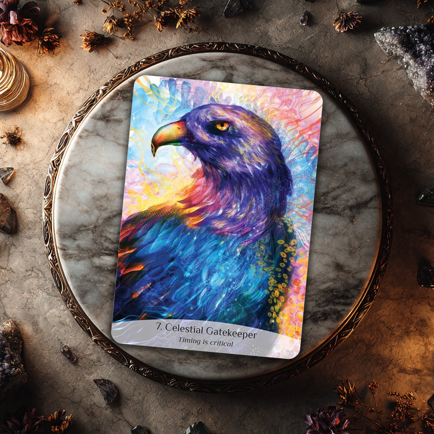 Sacred Spirit Oracle Deck & Guidebook - High-Vibration Messages