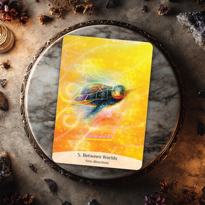 Sacred Spirit Oracle Deck & Guidebook - High-Vibration Messages