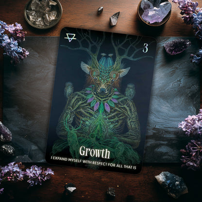 Shamanic Oracle Deck & Guidebook: Connect to the medicine of the earth