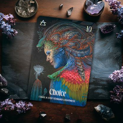 Shamanic Oracle Deck & Guidebook: Connect to the medicine of the earth