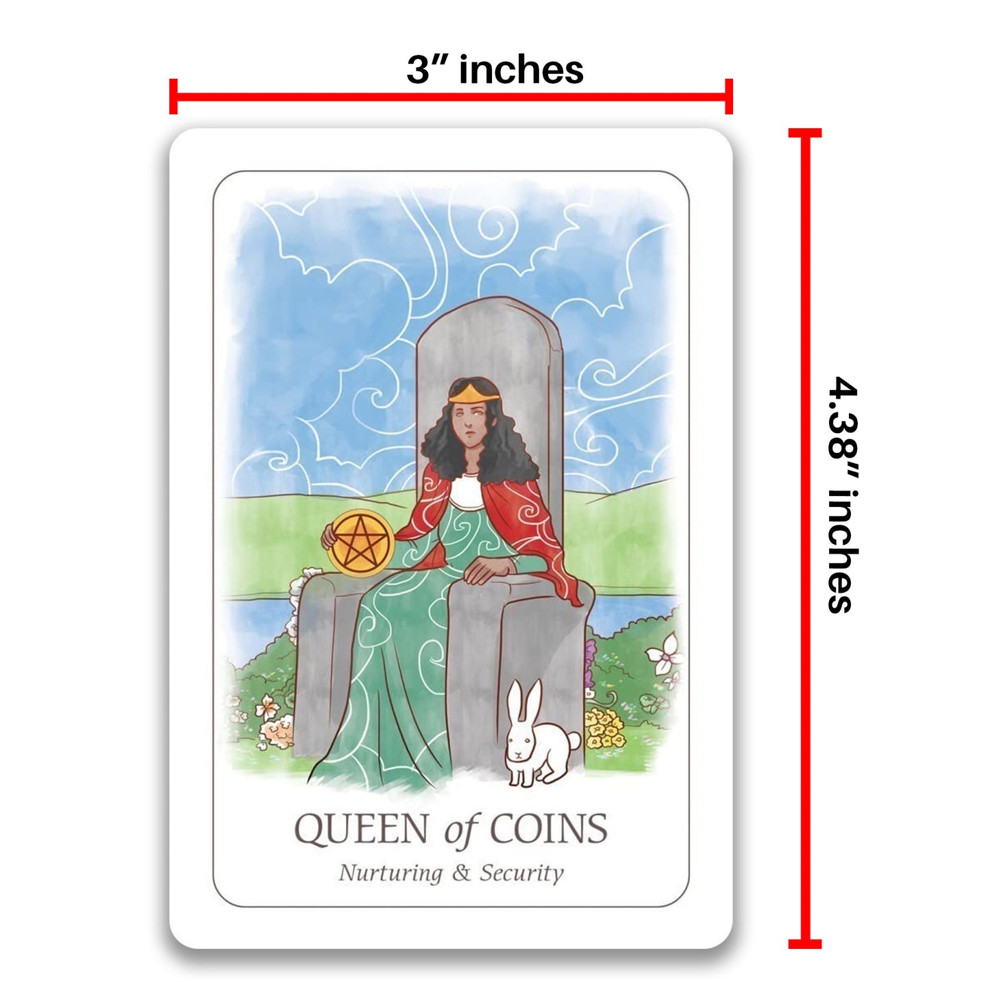 Simplicity Tarot: Diverse Deck with Gold Edges & Keywords on the Cards