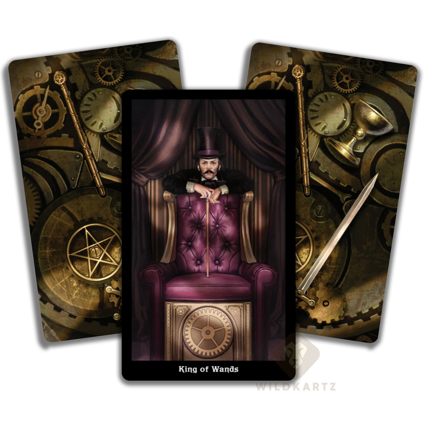 The Steampunk Tarot Deck: 78 Tarot Cards & Guidebook