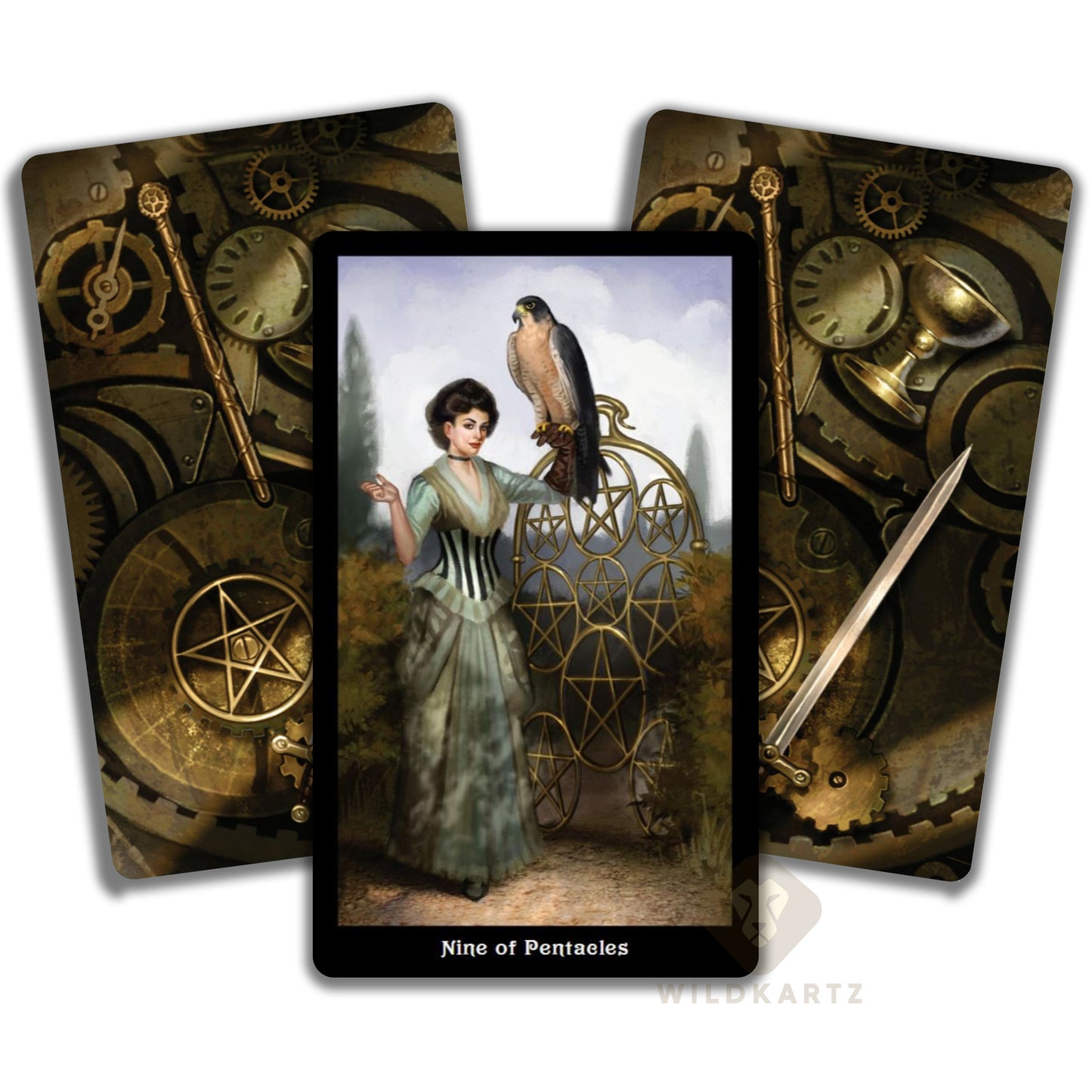 The Steampunk Tarot Deck: 78 Tarot Cards & Guidebook